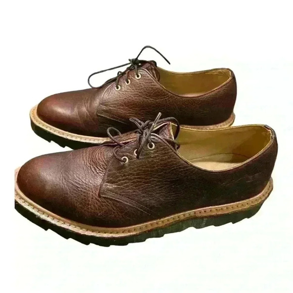 Dr Martens 1461 Ripple Dark Tan - Abandon Men Shoes size 9 USA/ 8 UK - Picture 2 of 15